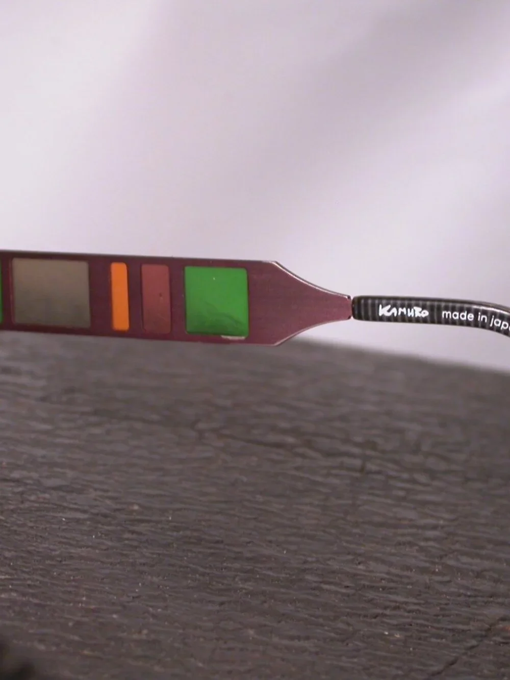 Kamuro Ariene Bronze Color Squares Modern Eyeglasses Frames Made in Japan